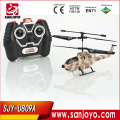 Helicóptero de control SJY-U809A para niños rc Misiles militares helicóptero rc toys Misil de lanzamiento Cobra